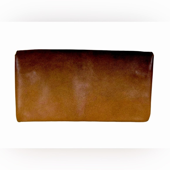 PRADA GLACÉ FOLD OVER OMBRÉ CLUTCH - Picture 2 of 9